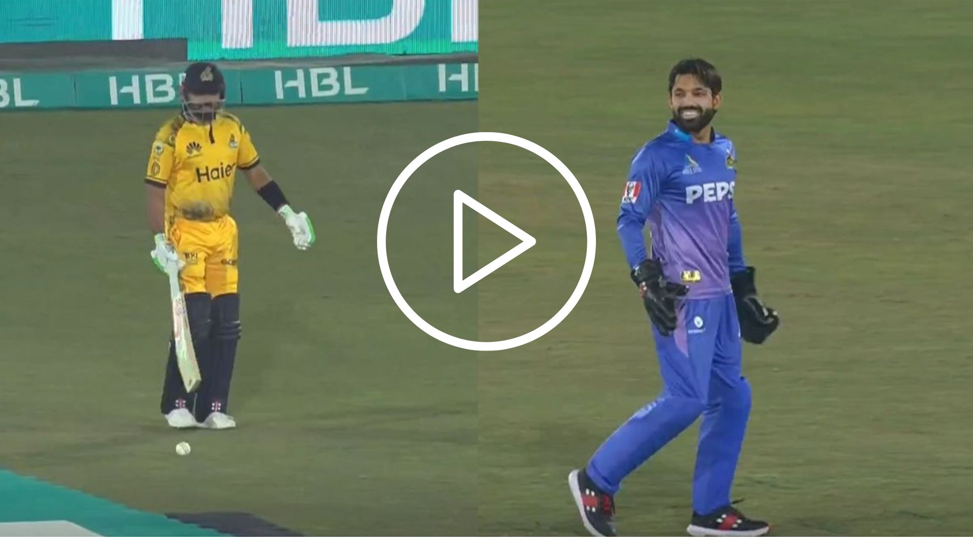 [Watch] Babar Azam Beats Rizwan & Runs Away With The Ball In Funny Banter During PSL